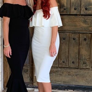 White Body Con Dress